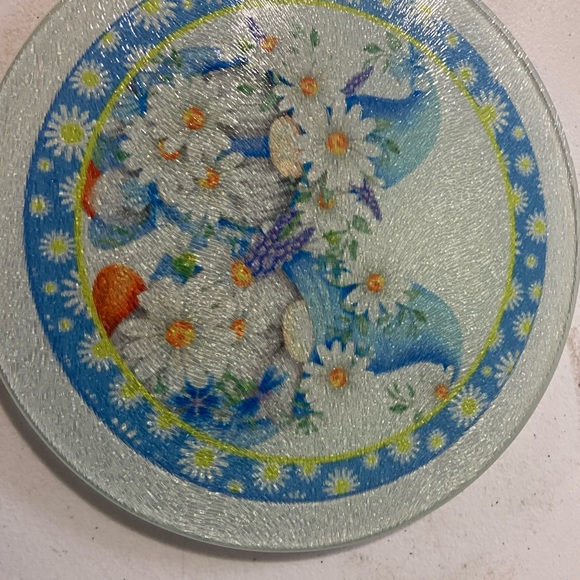 8” round cutting board.  Hand crafted sublimation - Picture 3 of 5